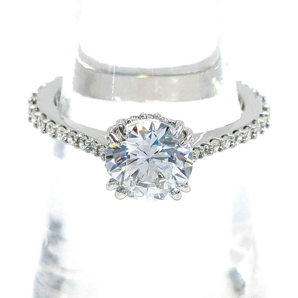 #1448 SWAROVSKI Stilla Cocktail Ring Size 52 (US 6)